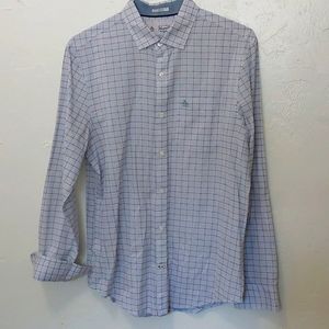 Men's long-sleeved button up shirt